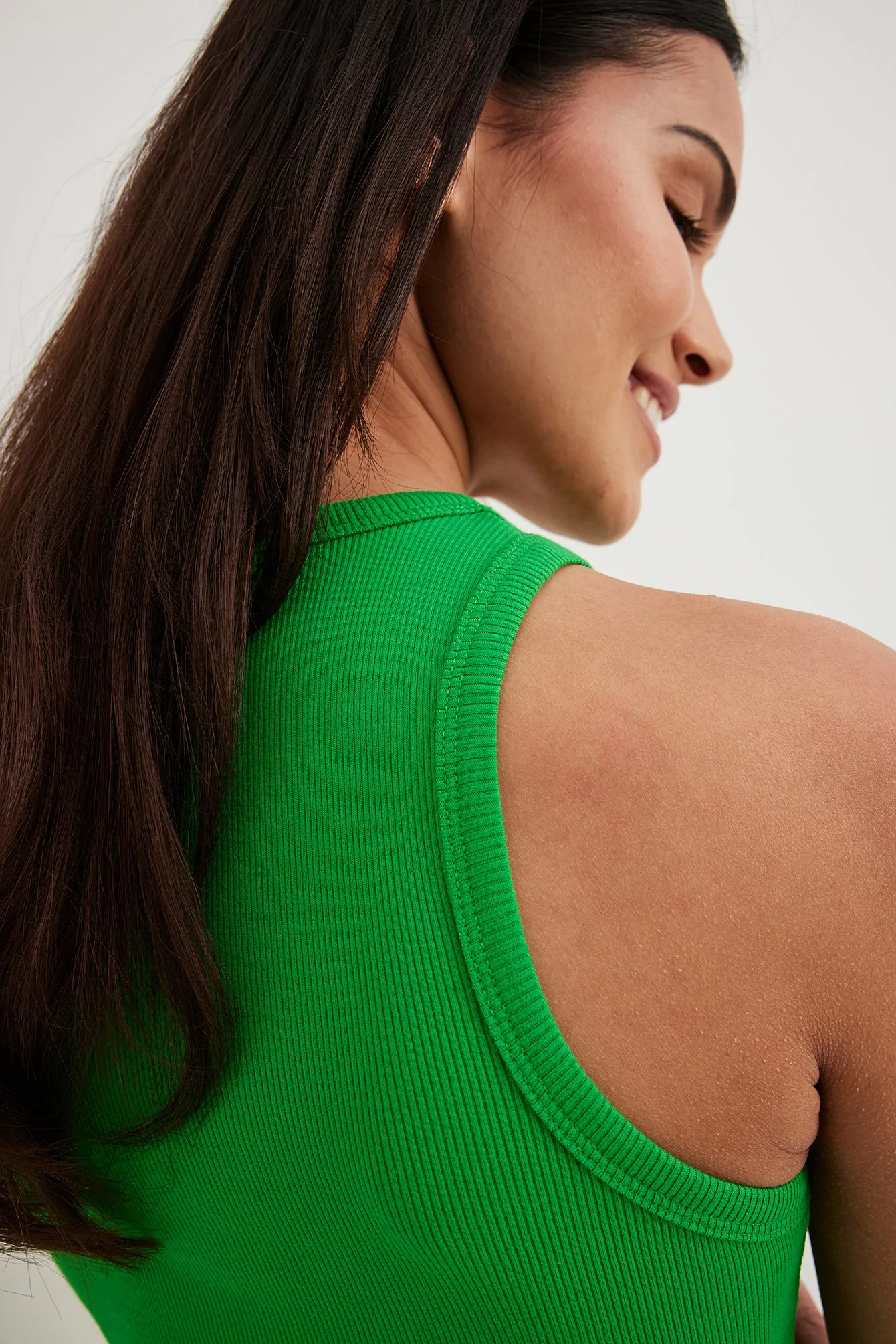 NA-KD Basic Ribbed Tank Dress 8 NA-KD Basic Ribbed Tank Dress - Image 8