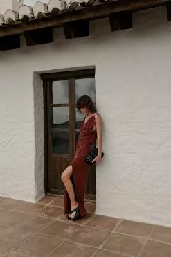 NA-KD Trend Ring Detail Maxi Dress -Party Dresses Sales ring detail maxi dress 1018 009557 0017 02