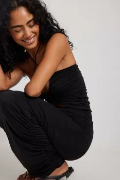 NA-KD Party Rouched Slinky Midi Dress -Party Dresses Sales rouched slinky midi dress 1017 002202 00021850