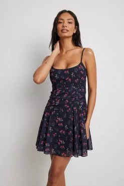 NA-KD Ruched Waist Detail Mini Dress 12 NA-KD Ruched Waist Detail Mini Dress -Party Dresses Sales ruched waist detail mini dress 1017 001759 310026752