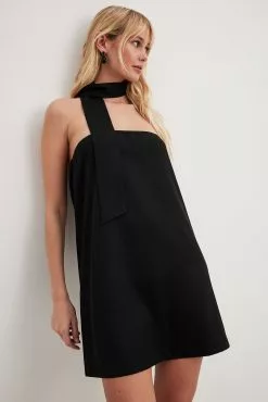 NA-KD Trend Scarf Detail Mini Dress