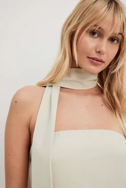 NA-KD Trend Scarf Detail Mini Dress -Party Dresses Sales scarf detail mini dress 1018 010366 002132014