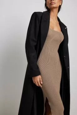 NA-KD Scoop Neck Midi Slit Dress -Party Dresses Sales scoop neck midi slit dress 1100 005871 01191179 2