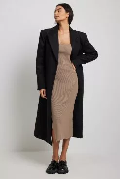 NA-KD Scoop Neck Midi Slit Dress -Party Dresses Sales scoop neck midi slit dress 1100 005871 0119 01c 1