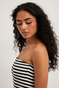 NA-KD Basic Striped Tube Midi Dress -Party Dresses Sales striped tube midi dress 1044 000291 1123 16644