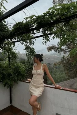 NA-KD Party Structured Gathered Sides Mini Dress -Party Dresses Sales structured gathered sides mini dress 1017 001485 0798 01