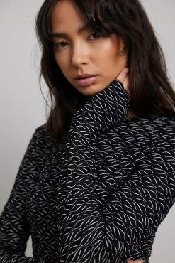 NA-KD Structured Midi Dress -Party Dresses Sales structured high neck midi dress 1100 007026 00419020