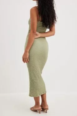 NA-KD Trend Structure Midi Strap Dress -Party Dresses Sales structured midi strap dress 1018 010395 005212716