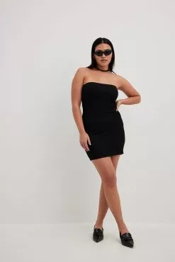 NA-KD Trend Structured Tube Dress -Party Dresses Sales structured tube dress 1018 010396 0002 32815 01c 1