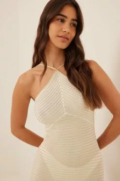 Dani Pavlica X NA-KD Tie Back Detail Ribbed Midi Dress 20 Dani Pavlica X NA-KD Tie Back Detail Ribbed Midi Dress -Party Dresses Sales tie back detail ribbed midi dress 1766 000010 40703519 1