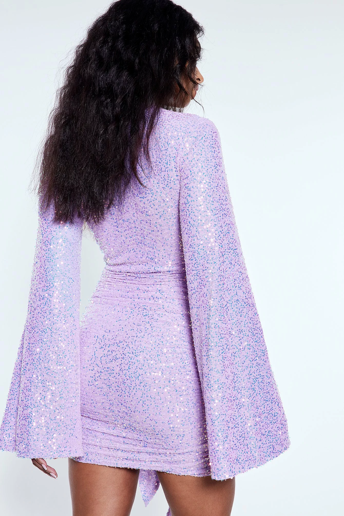 NA-KD Party Tie Detail Mini Dress 2 NA-KD Party Tie Detail Mini Dress - Image 2