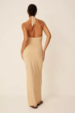 Romee Strijd X NA-KD Twist Detail Long Dress -Party Dresses Sales twist detail long dress 1749 000041 01401360 1