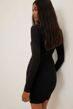 NA-KD Party Twist Rib Mini Dress 17 NA-KD Party Twist Rib Mini Dress -Party Dresses Sales twist rib mini dress 1017 001601 000218431