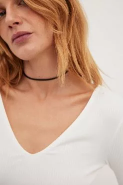 NA-KD Basic V-Neck Ribbed Midi Dress 60 NA-KD Basic V-Neck Ribbed Midi Dress -Party Dresses Sales v neck ribbed midi dress 1044 000280 0260 30255 1