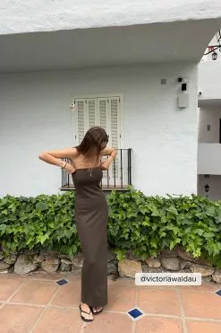 NA-KD Basic Jersey Tube Maxi Dress 32 NA-KD Basic Jersey Tube Maxi Dress -Party Dresses Sales victoriawaldau 1044 000289 00171 social