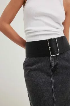 NA-KD Accessories Wide Leather Look Belt 8 NA-KD Accessories Wide Leather Look Belt -Party Dresses Sales wide leather look belt 1015 004828 0002 18626